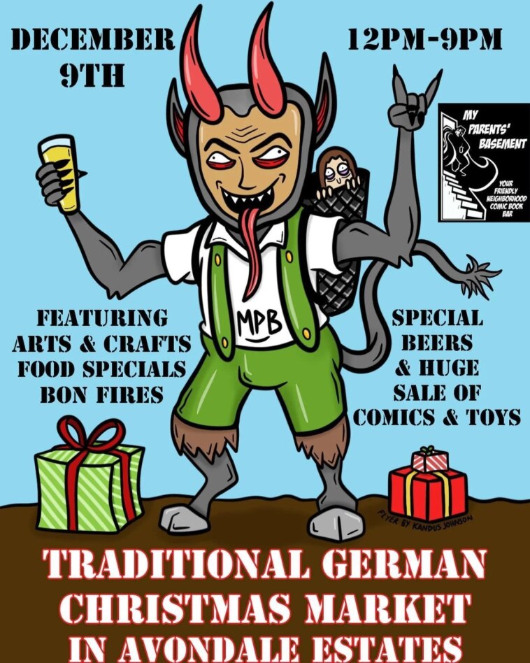 Traditional German Christmas Market at My Parents’ Basement in Avondale Estates Traditional German Christmas Market at My Parents’ Basement in Avondale Estates