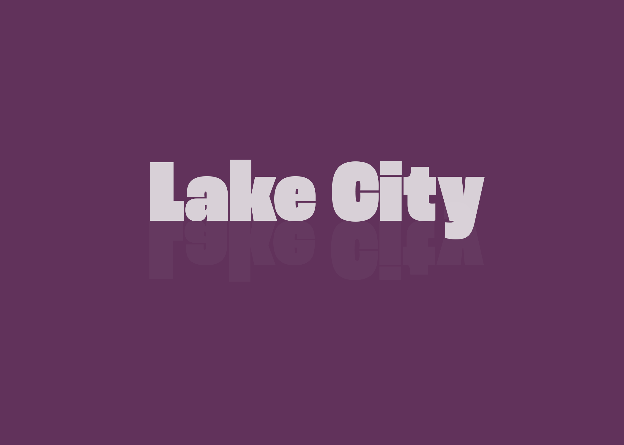 Council Meeting – Lake City